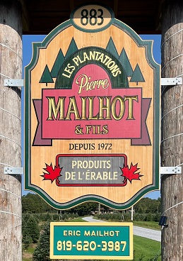 Logo plantations de sapins de Noel Pierre Mailhot